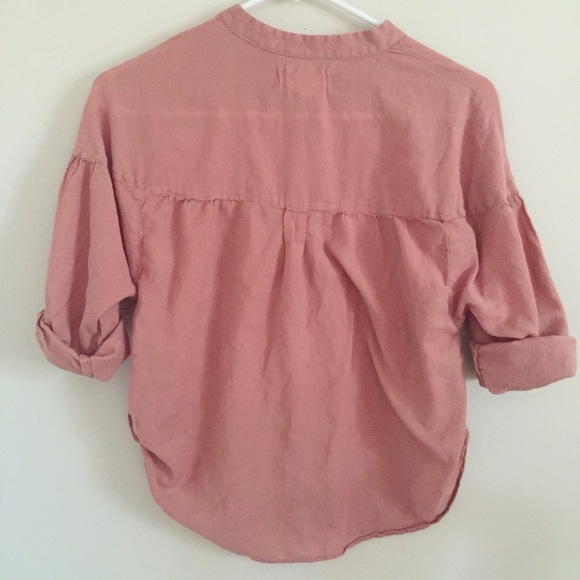 Collarless button down - Picture 3 of 3