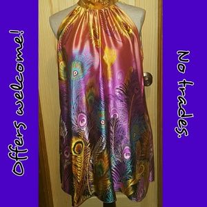 💖SALE Beautiful multicolor Peacock dress