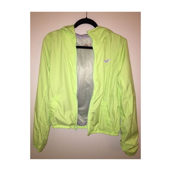 Hollister Green Windbreaker