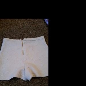 Forever 21 geometric shapes high Waisted shorts