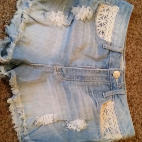 Lace shorts