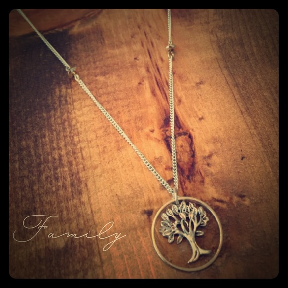 Silver & Gold "Tree-Of-Life" Necklace