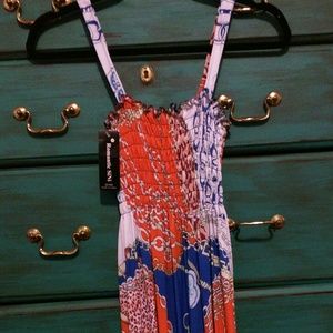 Romantic SiNi Empire Style Sun Dress Size M NWT