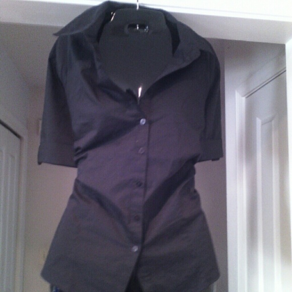 Black Button Down