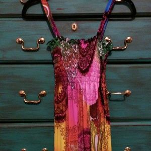 Romantic SiNi Empire Style Sun Dress Size M NWOT