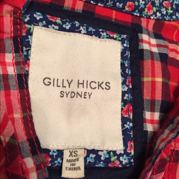 Gilly Hicks plaid button up - Picture 4 of 4
