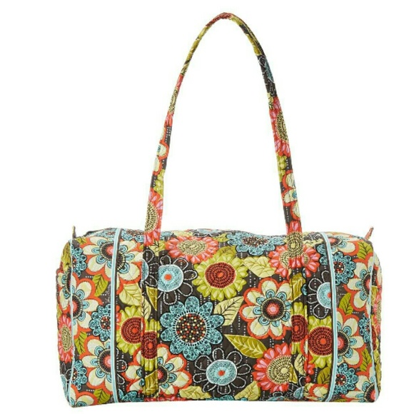 Nwt Vera Bradley Flower Shower Travel Bag