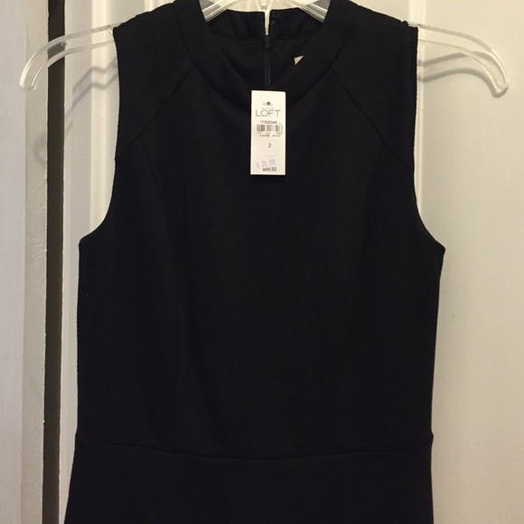 Ann Taylor loft black dress - Picture 2 of 3