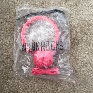 PINK headphones