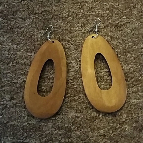 Brown earrings