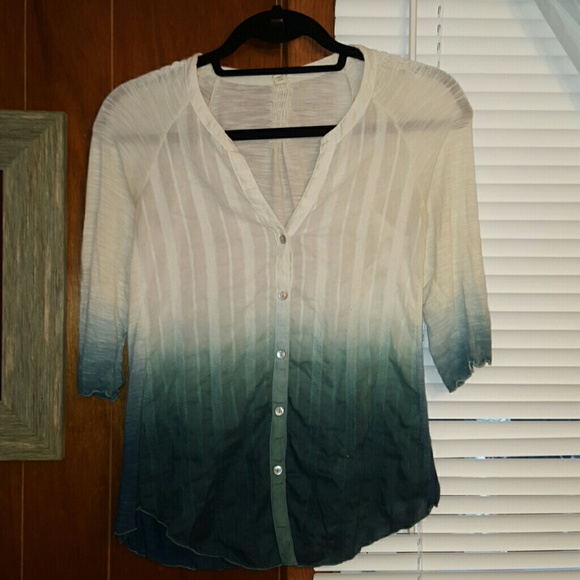 Ombre anthro top