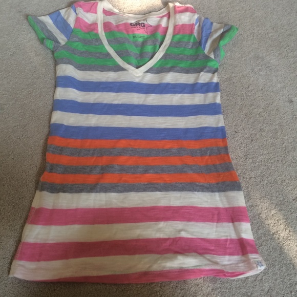 Rainbow stripped tank