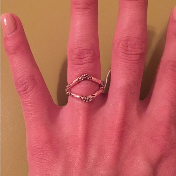 Gold diamond ring - Picture 3 of 4