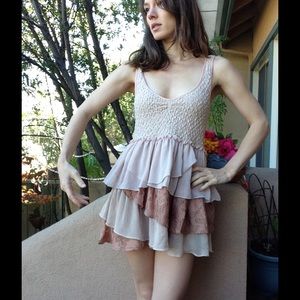 [Free People] Ballerina Cupcake Blush Pink Tutu