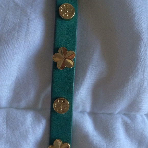 Rare TORY BURCH Flower Wrap Bracelet - Picture 2 of 4