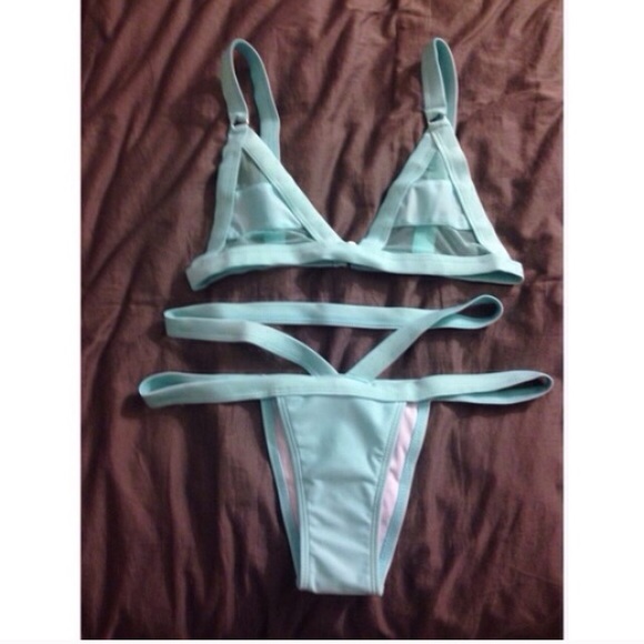 Tiffany Blue Bikini