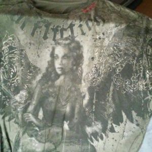 Demon Girl Affliction Tshirt