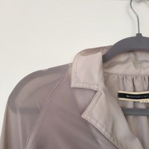 Daughters of the Liberation Sheer Cropped Jacket