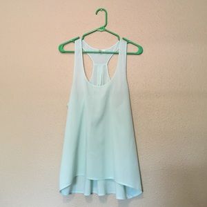 Frenchi Silky Tank in Mint