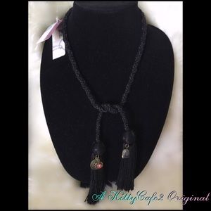 ❗️Licorice Rope Tassel Necklace