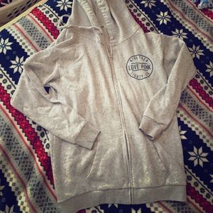 VS PINK zip up jacket