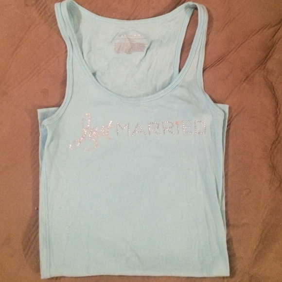Just married tank - Picture 1 of 2