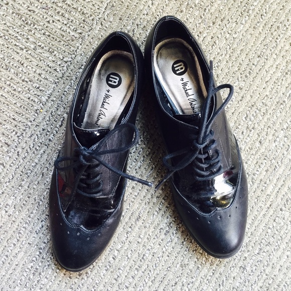 black oxford shoes
