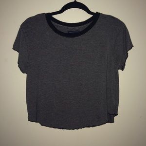 american eagle striped shirt