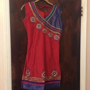 Red/blue pitalia suit