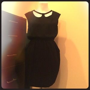 Bcbgeneration black cut out dress