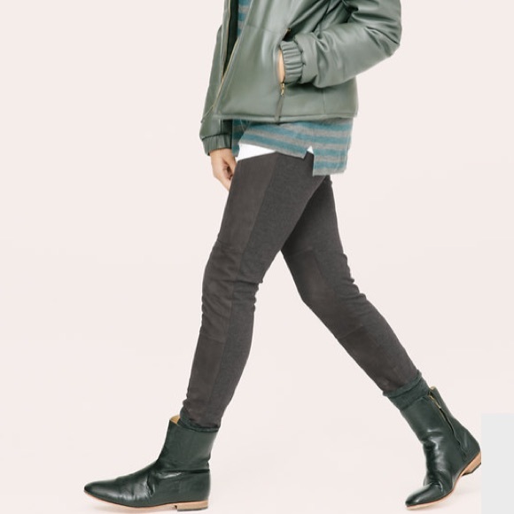 Lou & grey suede front legging