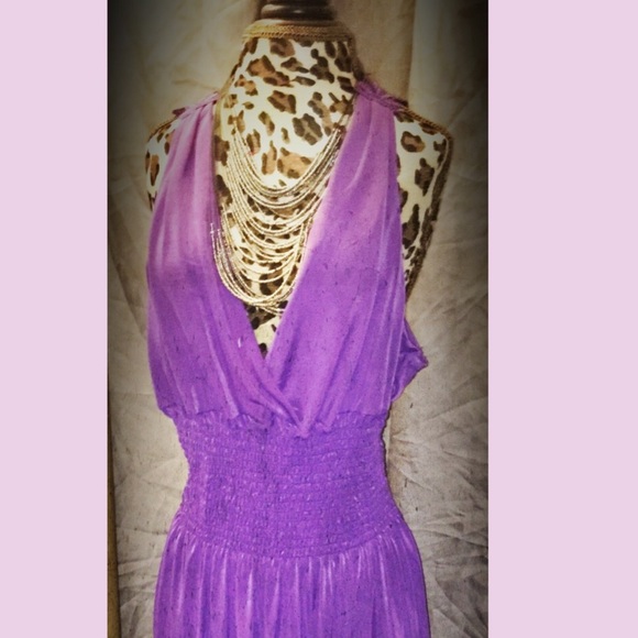 Purple Maxi Dress