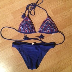 American Eagle tribal bikini