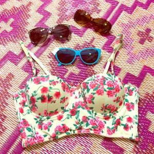 Bra corset. Not the sunglasses.