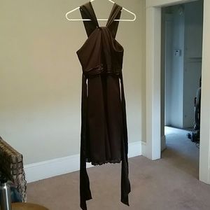 Stylish brown dress