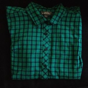 Eddie Bauer flannel button down