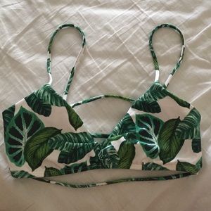 Pacsun LA Hearts swim top