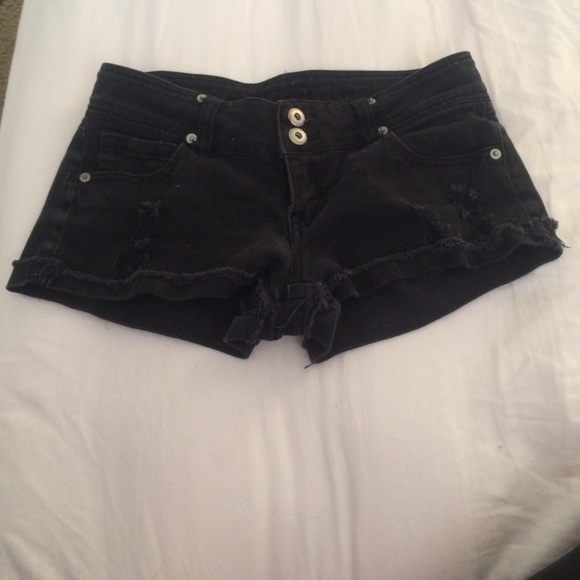 Black shorts