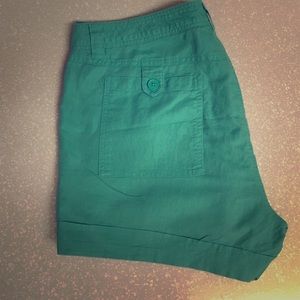 👚GAP👚Linen Shorts (Teal)