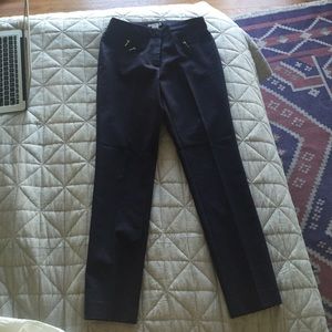 H&M blue skinny slacks