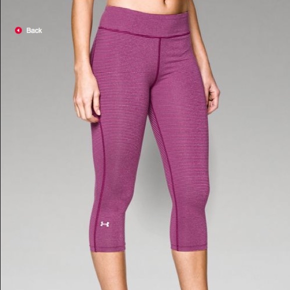 Pink under armour leggings