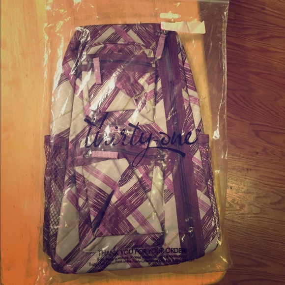 Thirty-One Sling Back Bag NIP