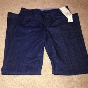 NWT Dark denim trouser jeans from Banana Republic