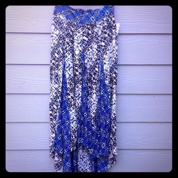 Free people high low maxi skirt