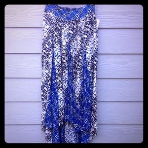 Free people high low maxi skirt