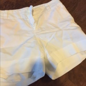 Banana republic white shorts