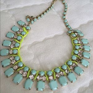 Light Pastel Blue J Crew Style Necklace