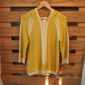 Anthropologie cable knit sweater