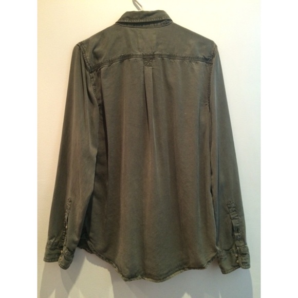 Military Green Portofino Shirt - Picture 2 of 2