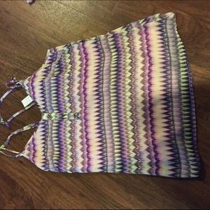 Purple pattern Maude tank